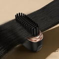thumbnail image 4 of Mini cepillo alisador de pelo inalámbrico mejorado 2 en 1, 3 temperaturas, calentamiento rápido, recargable por USB, para viajes, apto para todo tipo de cabello, peinado portátil, 4 of 6