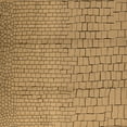 thumbnail image 1 of Ahgly Company Indoor Square Solid Brown Modern Area Rugs, 7' Square, 1 of 4