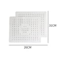 thumbnail image 3 of Vruelia Kitchen Sink Mat 2PCS Food Grade Rubber Material Non‑Slip Easy To Clean Sink Protector Mat For Kitchen Kitchen Drain Pad, 3 of 5