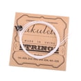 thumbnail image 4 of Cuerdas de repuesto de guitarra de nailon blanco Gloria Cuerdas de nailon para ukelele, 4 of 9