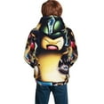 thumbnail image 4 of Youth Cartoon Hoodie Fashion Long Sleeve Kids Pullover Coat Casual Hoody Hooded Sweatshirts for Boys Girls, 4 of 8