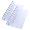 thumbnail image 1 of Yescom Tapis Transparent pour Chaise de Bureau pour Tapis à Poils Courts 48 Pouces x 36 Pouces Épaissi Rectangulaire 1/8 Pouces 2 Pcs Protecteur de Plancher en Plastique Studio à Domicile, 1 of 8