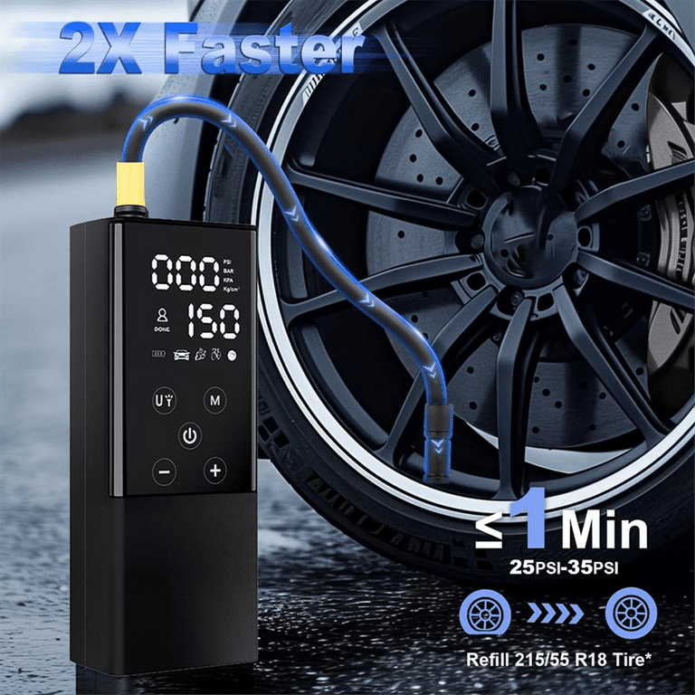 Skight Tire Inflator Portable Air Compressor - Powerful