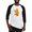 Black/White, variant on CafePress - Nerf Game On Sports Baseball Jersey - Cotton Baseball Jersey, 3/4 Raglan Sleeve Shirt