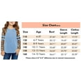 thumbnail image 5 of Langwyqu Girls Casual Long Sleeve Leopard Print T Shirts Children Spring Fall Tops for Size 4-15 Years, 5 of 5