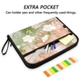 thumbnail image 2 of Accordion File Organizer with Zip Closure 13 Pockets Expanding File Folder Letter A4 Paper Document Organizer for Home Office Gradient Elegant Floral, 2 of 7