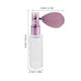 NIYANGLE 2Pcs Compact Transparent Powder Spray Bottle with Comfortable ...