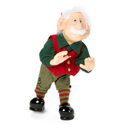 Whitehurst 10" Zims The Elves Themselves Dexter Collectible Christmas Elf Tabletop Figure