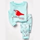 thumbnail image 1 of Conjunto de pijamas para niños y bebés, ropa de dormir de otoño, camisetas de manga larga y pantalones, novedad, 2 unidades, 1 of 2
