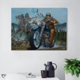 thumbnail image 3 of David Mann Motorcycle Art Gnghost Rider Prints Poster (53) Posters Wall Art Painting Canvas Gift Living Room Prints Bedroom Decor Poster Artworks 20x26inch(50x65cm), 3 of 6