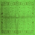 thumbnail image 1 of Ahgly Company Indoor Square Oriental Green Traditional Area Rugs, 8' Square, 1 of 4