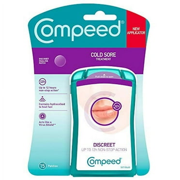 Compeed Cold Sore Patch 30 Patches ( Of 15 Patches) 2 Packs