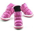 thumbnail image 5 of PATIO_PEACE_INC 4 Pcs/Sets Puppy Winter Snow Boots Casual Dog Shoes Pet Slip-resistant Shoes Teddy Dog Shoe, 5 of 6