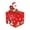 Red, variant on erdimoy Christmas Pop‑Up Money Pull Box, 4.7 Inch Red Santa 3D Pop‑out Surprise Cash Gift Box for Holiday Xmas Present