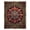 Red, Pattern 2, variant on ODIKA 4' x 6' Machine Washable Non-Slip Area Rug, antique geometric High Traffic Rug, Red, 986701