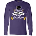 thumbnail image 3 of Inktastic Family Graduation-Proud Brother Of The Graduate Long Sleeve T-Shirt, 3 of 5