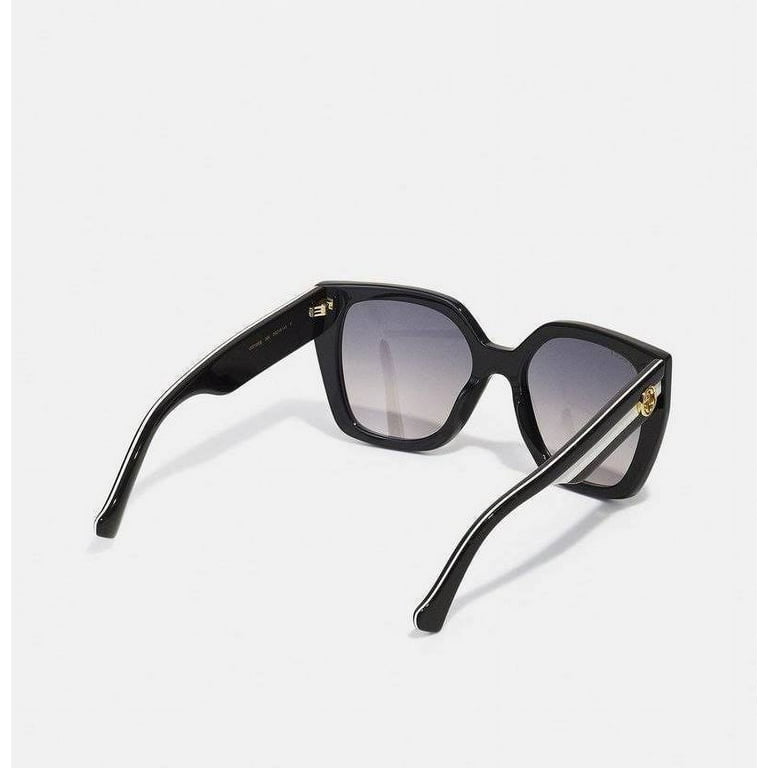 Gucci GG1300S-004 Bold Oversized Black Cat-Eye Sunglasses  display picture 1