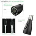 thumbnail image 5 of Transolid PF7509A-BNMB Kitchen/Laundry Faucet with Dual Spray and Flex Neck in Brushed Nickle/Matte Black, 5 of 10