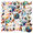 1A, variant on cartoon Space theme Stickers, Waterproof Space theme Sticker for Water Bottle Laptop Phone Cases Planner Skateboard Luggage Helmet Party Favor Decor, Ideal for Adults Teens Teacher Rewards