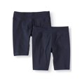 thumbnail image 3 of Athletic Works Womens Mid Rise 9" Bike Short, 2 Pack, 3 of 3