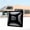 Black, variant on RVGUARD RV Skylight Replacement, 26" x 26" Outer Dimension Skylight Fits All Standard 22" x 22" Openings, RV Skylight for Camper Trailer Fifth Wheel Truck, UV Resistant, Impact Resistant, Clear