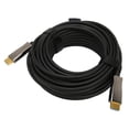 thumbnail image 4 of Cable de interfaz multimedia HD 4K Cable de interfaz multimedia HD óptico de 18 Gbps a cable de interfaz multimedia HD de 5 m/16,4 pies, 4 of 10