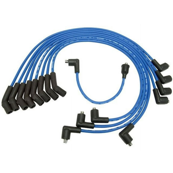 Spark Plug Wire Set - Compatible with 1964 - 1973 Ford Mustang 1965 1966 1967 1968 1969 1970 1971 1972