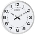 thumbnail image 2 of Reloj de pared Seiko ultramoderno, tono plateado, 50 cm de diámetro, 2 of 5