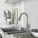 thumbnail image 4 of Kitchen Faucet, 304 Stainless Steel Sink Mixer Tap, 360 Rotating Sink Faucet With Pull Out Spray, 4 of 4