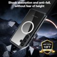 thumbnail image 7 of Pozyie for Samsung Galaxy S24 FE Protective Case, Built-in Tempered Glass Screen Protector, Compatible with Magsafe Full Body Shockproof Case, Purple, 7 of 7