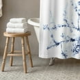 thumbnail image 3 of Creative Products Light Gray Flowering Tree 71x74 Shower Curtain, 3 of 7