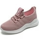 thumbnail image 2 of Zapatillas de deporte para mujer Zapatos para correr con cordones para caminar para actividades al aire libre (38) Rosa Wdftyju Tenis De Mujer Tenis De Hombre, 2 of 6