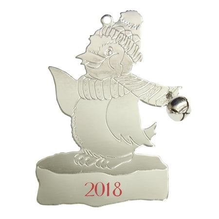 silver tone penguin ornament walmart com gloria duchin christmas ornaments