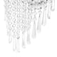 thumbnail image 3 of Crystal LED Wall Light for Decoration Modern Semi Circular Wall Hanging Light, 3 of 5