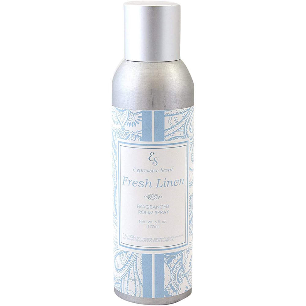 Expressive Scent Fragrance Room Spray, 6 oz, Fresh Linen