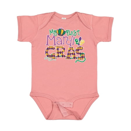 

Inktastic My First Mardi Gras Gift Baby Boy or Baby Girl Bodysuit