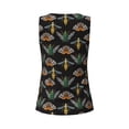 thumbnail image 5 of Lsque Wasp Cockchafer Butterfly Printed Workout Tank Tops for Women, Athletic Sports Tank Tops, Compression Sleeveless Dry Fit Shirts,Sleeveless Yoga Shirt-Medium, 5 of 9