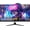 Black, variant on Z-EDGE UG27Q 27-Inch Curved Gaming Monitor 165Hz(DP) 144Hz(HDMI) 1ms 2K Resolution Frameless LED Monitor HDMI
