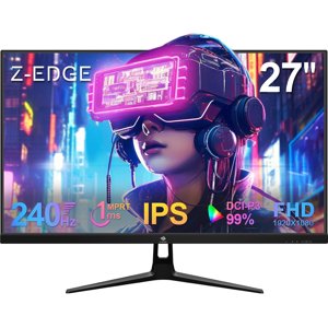 Z-EDGE 27" 240Hz Gaming Monitor HDR
