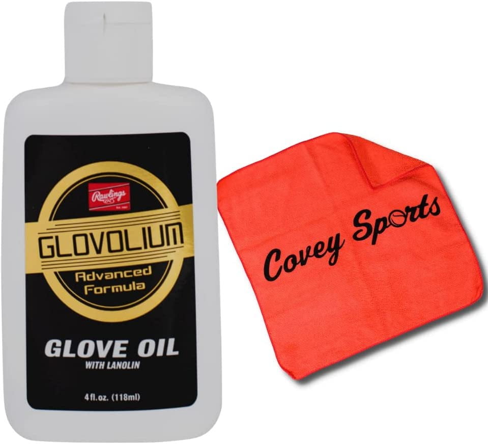Rawlings Glovolium Baseball & Softball Glove Oil with Covey Sports