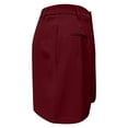 thumbnail image 5 of JIAYUE Women's Bermuda Shorts Buttons Solid Color Summer Elastic High Waisted Wide Leg Business Casual Dressy With Pockets Versatile Female Bottoms, 5 of 6