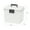 Pearl, variant on IRIS USA 19 Qt. WEATHERPRO Plastic Office Storage Portable Letter Size File Box with Organizer-Lid and Seal and Secure Latching Buckles, Clear