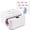 white, variant on HTVRONT Automatic Mug Heat Press Machine Bundle, Tumbler Transfer Sublimation DIY Print Cup Mug, w/8Pack Sublimation Glass Blanks