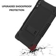 thumbnail image 3 of Case for Samsung Galaxy Tab S9 Fe + / Tab S9 Plus Case 12.4 inch 2023 Kids Friendly Protective Case with Kickstand / S Pen Holder / Shoulder Strap for Galaxy Tablet S9 FE+ / S9+ (Black), 3 of 6