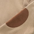 thumbnail image 7 of Men Half Zip Pullover Sweatshirt and Jogger Pants Set with Patchwork Design Casual Long Sleeve Tracksuit Outfit, 7 of 7