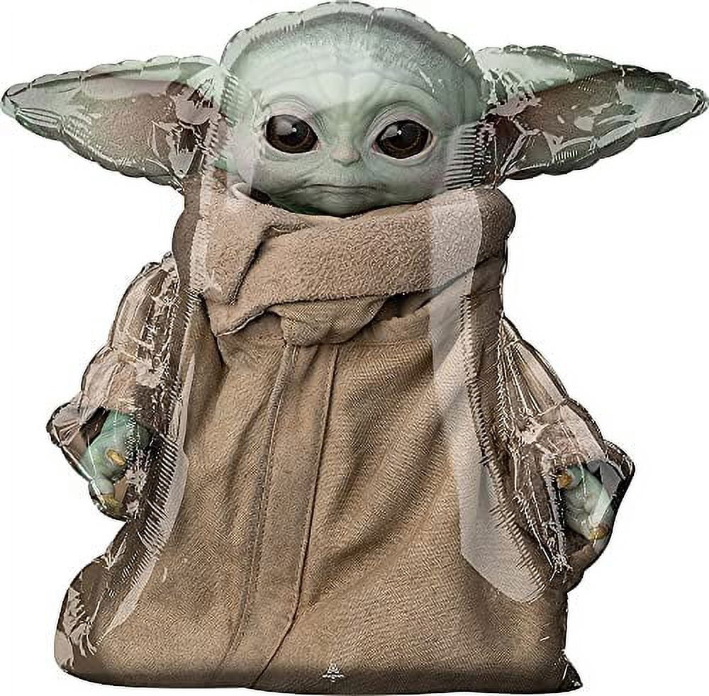 Star Wars Mandalorian Birthday Party Supplies Baby Yoda Airwalker Buddy 17 pc Balloon Bouquet Decorations