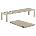 thumbnail image 5 of Compamia Vegas 118" Extendable Patio Dining Table in Dark Gray, 5 of 11