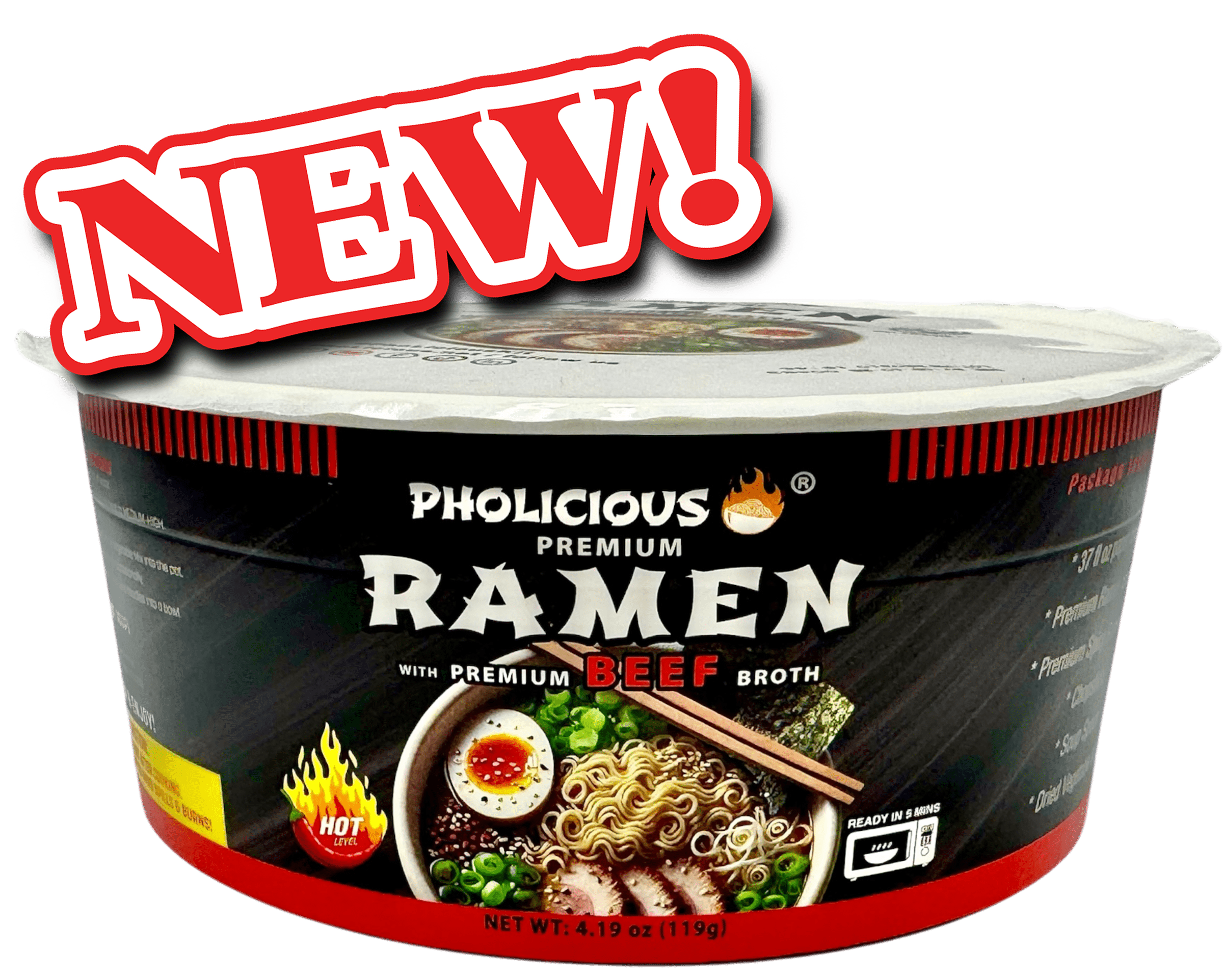 Nongshim Udon Shrimp Tempura Ramyun Ramen Noodle Soup Big Bowl