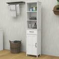 thumbnail image 3 of Floor Standing Cabinet with 1 Door and 1 Drawer - White, 3 of 7
