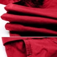 thumbnail image 4 of Qopobobo Short Cargo pour Homme Short Décontracté pour Homme Short de Travail Coton Grande Taille Pantalon à Poches Short de Travail Pantalon pour Homme Rouge,31, 4 of 4